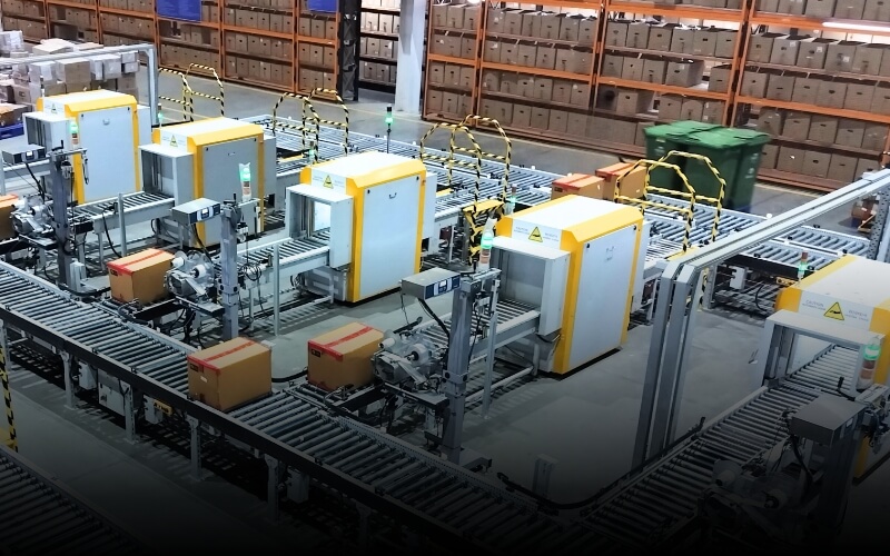 Skanixa Intelligent Reader Ecosystem deployed in an automated warehouse