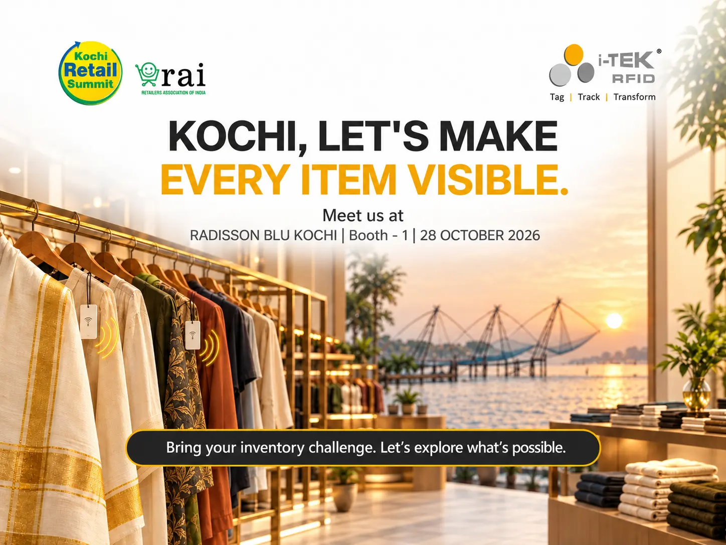 i-TEK Is Heading to Kochi Retail Summit 2026